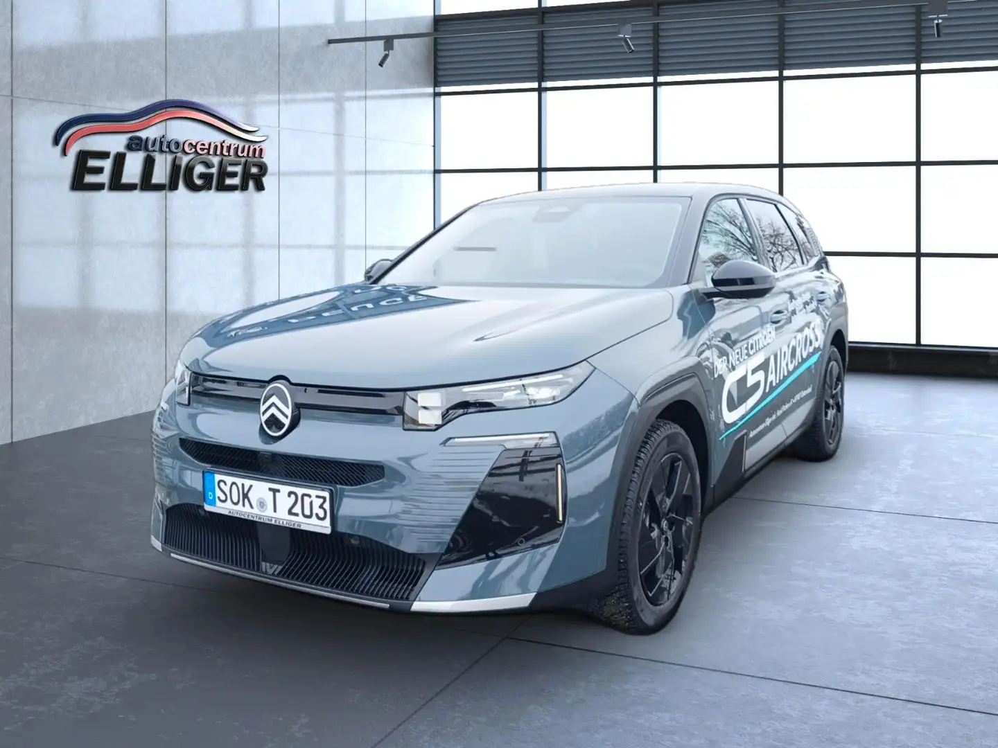 Citroen C5 Aircross 145 Hybrid MAX Vert - 1
