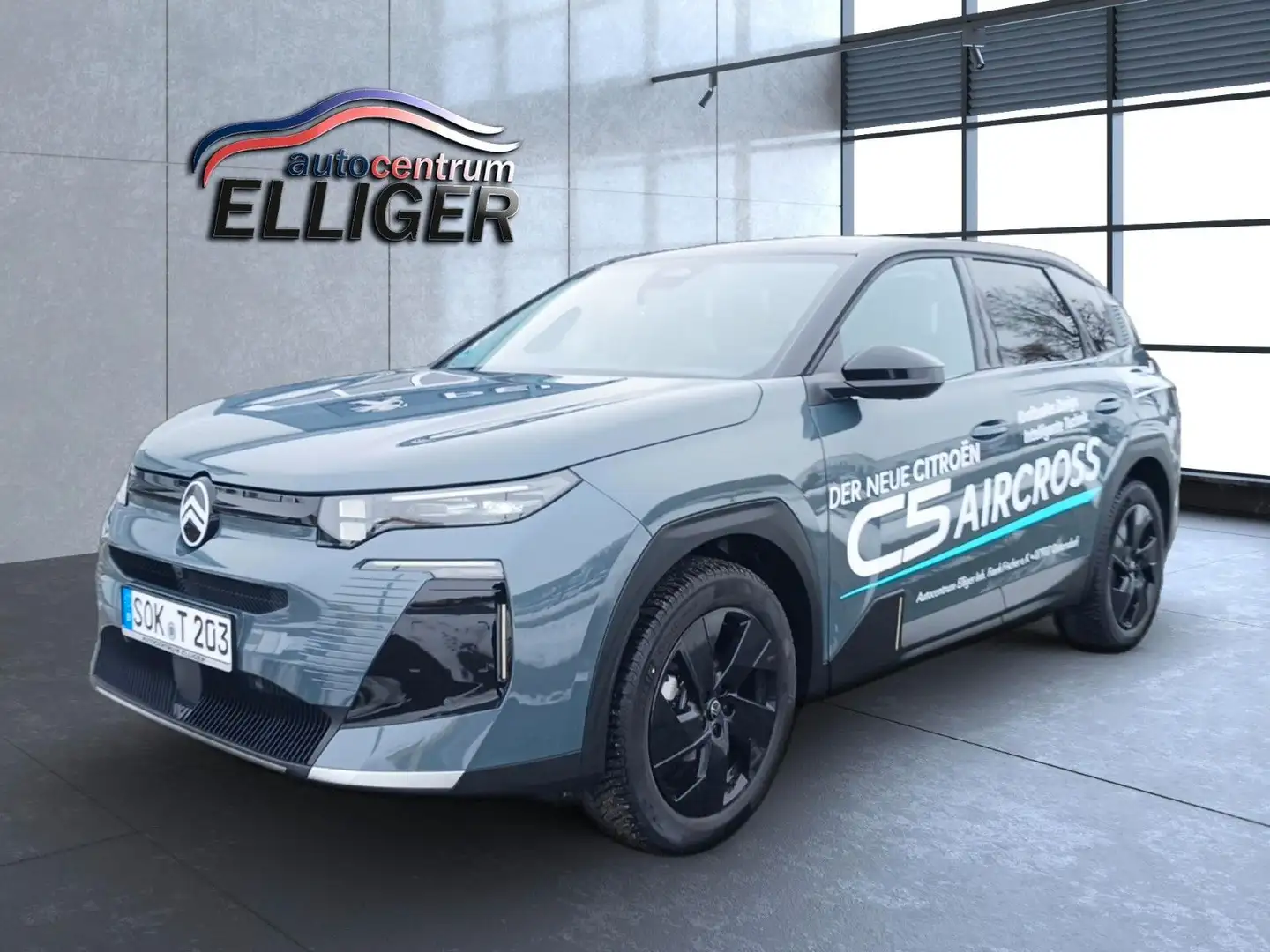 Citroen C5 Aircross 145 Hybrid MAX Vert - 2