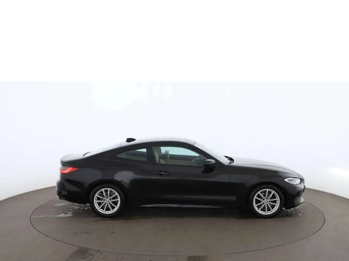 BMW 420 d Coupe xDrive Aut LED NAV LEDER SITZHZG R-CAM Schwarz - 2