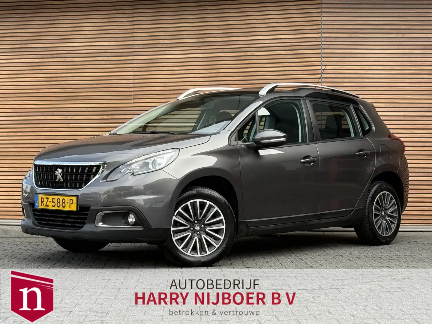 Peugeot 2008 1.2 PureTech Blue Lion Panodak / Navi / Airco / Cr Grau - 1