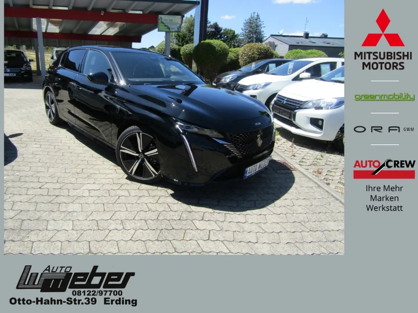 Peugeot 308 1.2 PureTech GT 130 LED NAVI SHZ GRA PDC RFK ACC Schwarz - 1