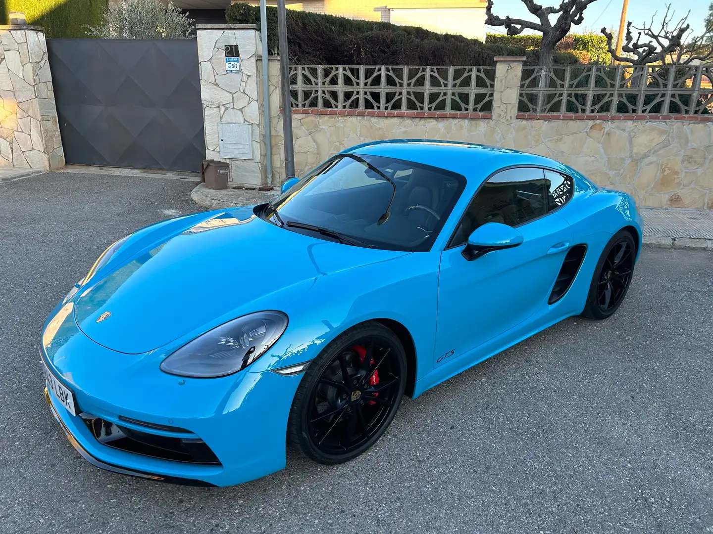 Porsche 718 Cayman GTS PDK GTS Bleu - 2