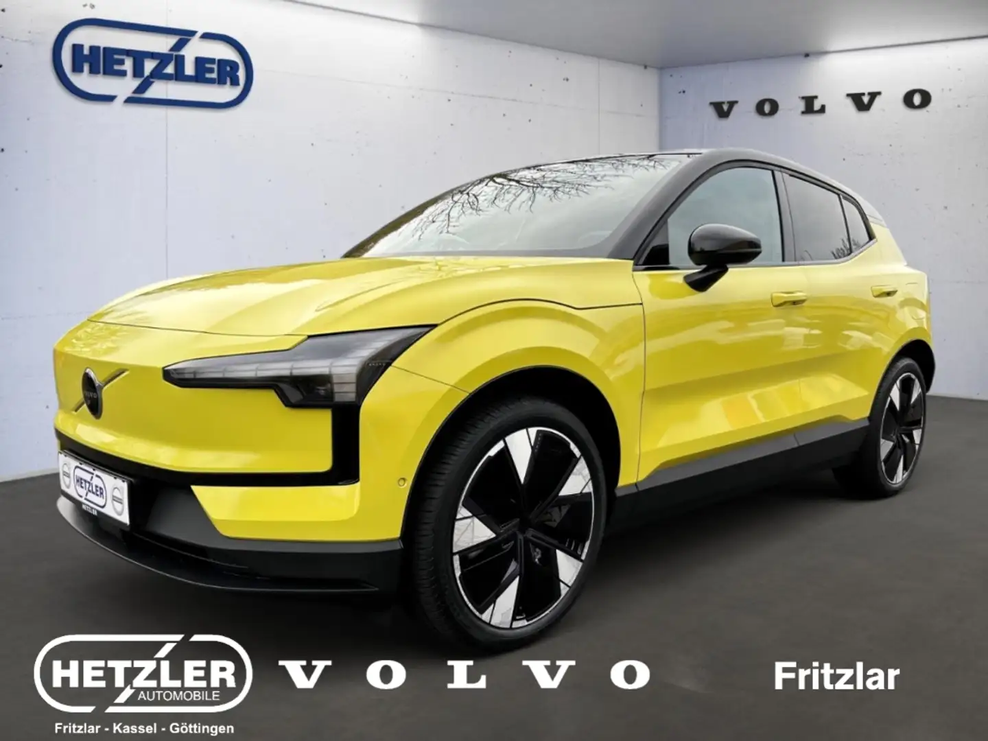 Volvo EX30 Ultra AWD Performance Pure Electric Twin Panorama Geel - 1