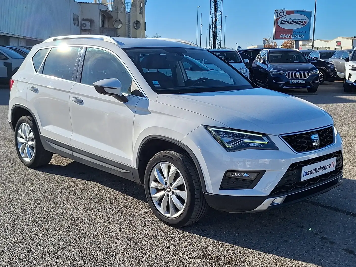 SEAT Ateca 1.5 TSI 150 ch ACT Start/Stop DSG7 Style Blanc - 2
