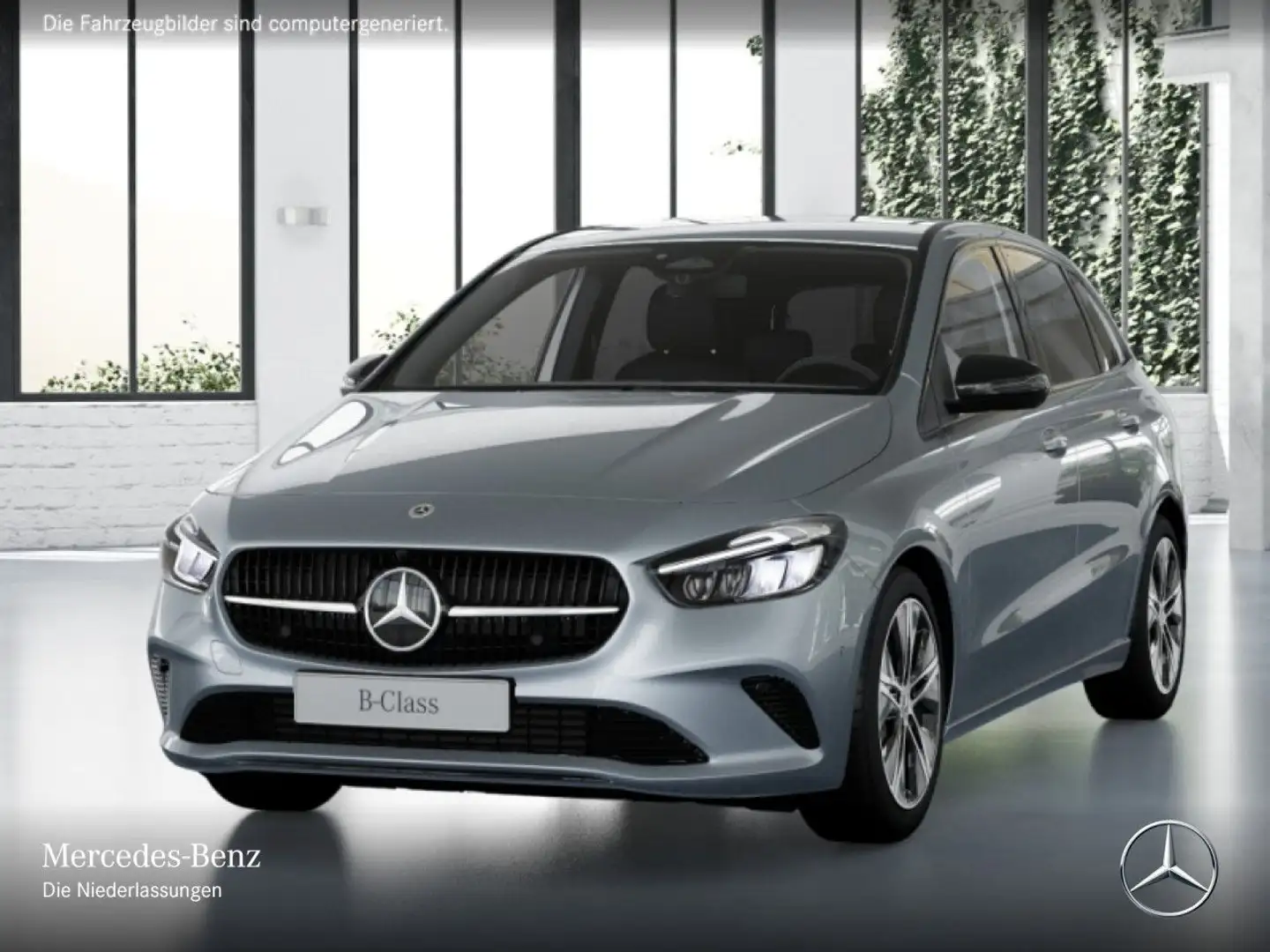 Mercedes-Benz B 200 PROGRESSIVE+NIGHT+AHK+LED+KAMERA+KEYLESS+7G Silber - 2