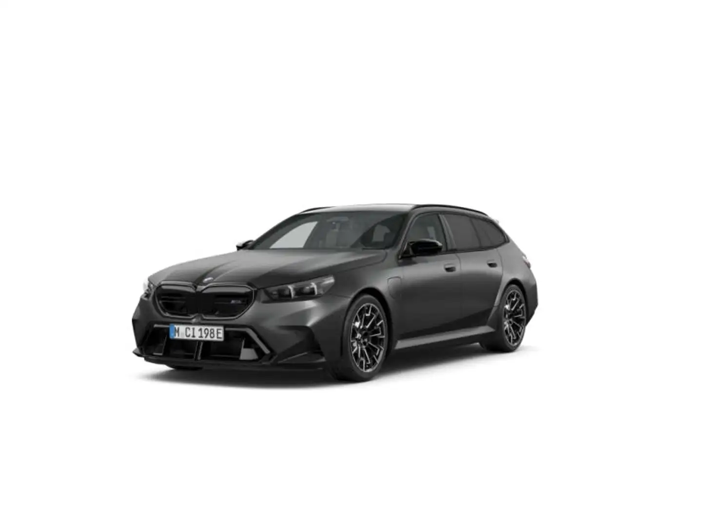 BMW M5 Touring-Frozen grey-Trekhaak-B Серый - 2
