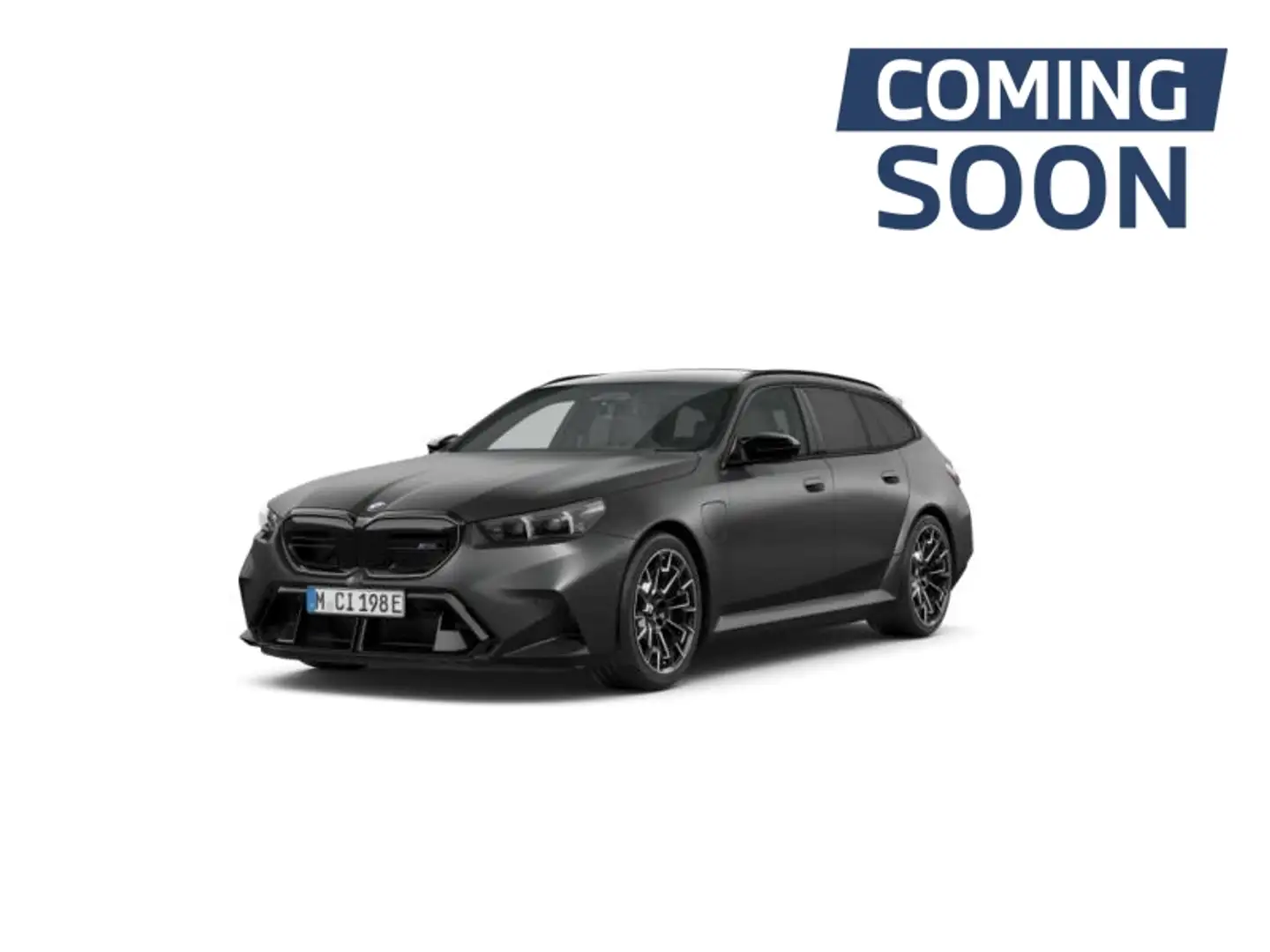BMW M5 Touring-Frozen grey-Trekhaak-B Серый - 1