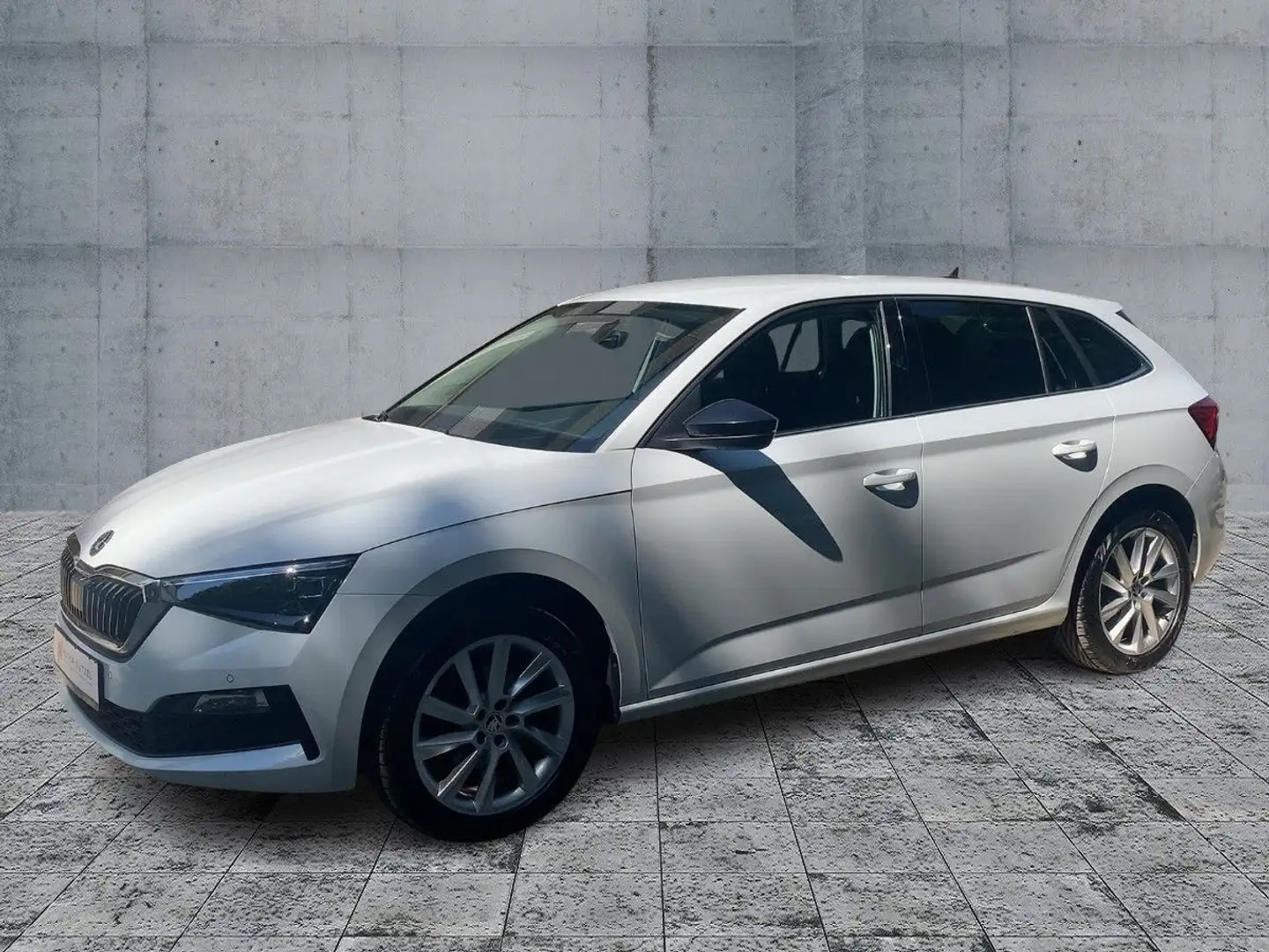 Skoda Scala 1.0 TSI AMBITION LED+APP+SHZ+2xPDC+DAB+17" Weiß - 2