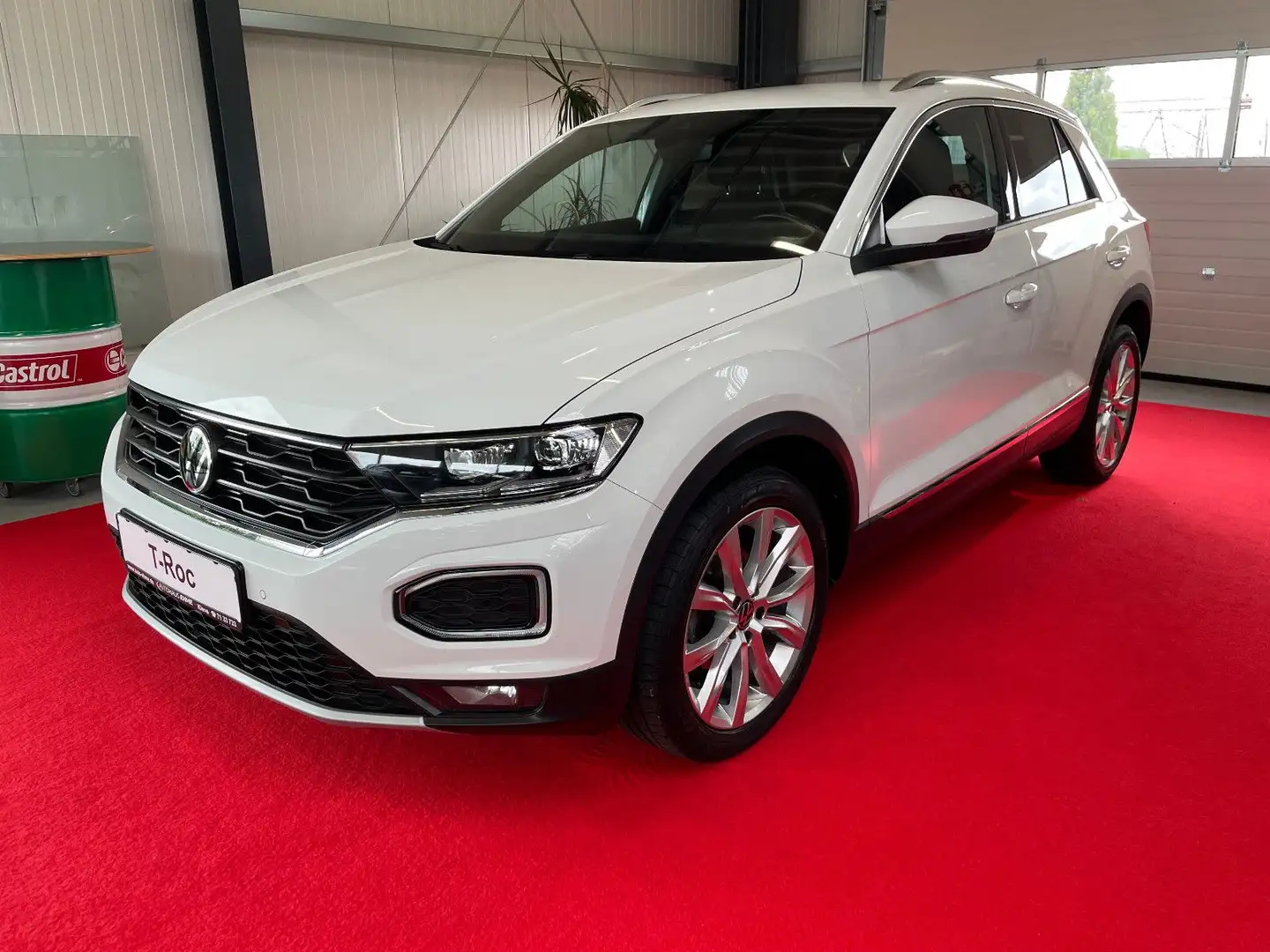 Volkswagen T-Roc Sport 1.5 TSI DSG *LED*SIDE*ACC*CAM* Blanc - 1