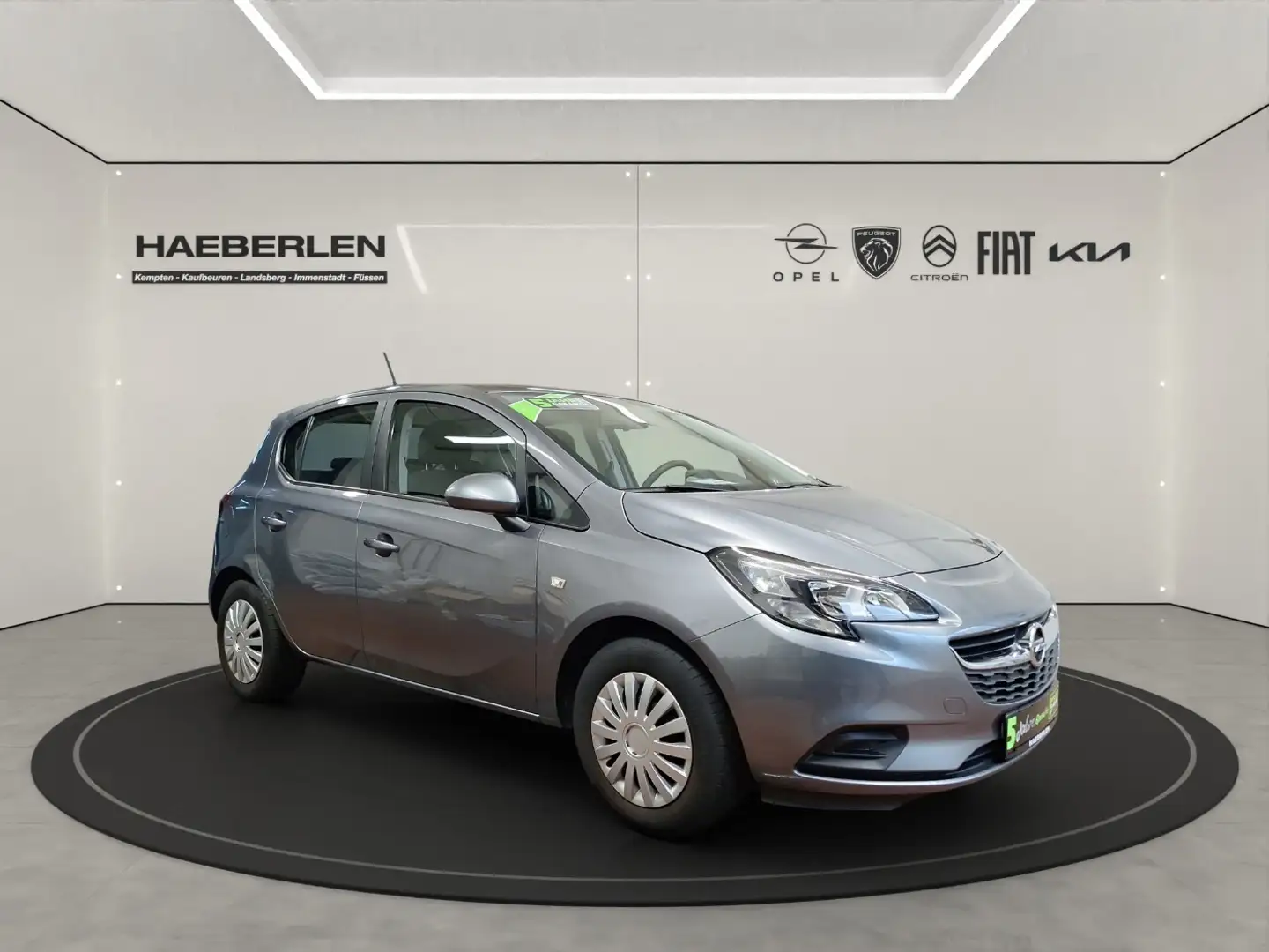 Opel Corsa E 1.4 ecoFlex Klima ZV DAB Gris - 2