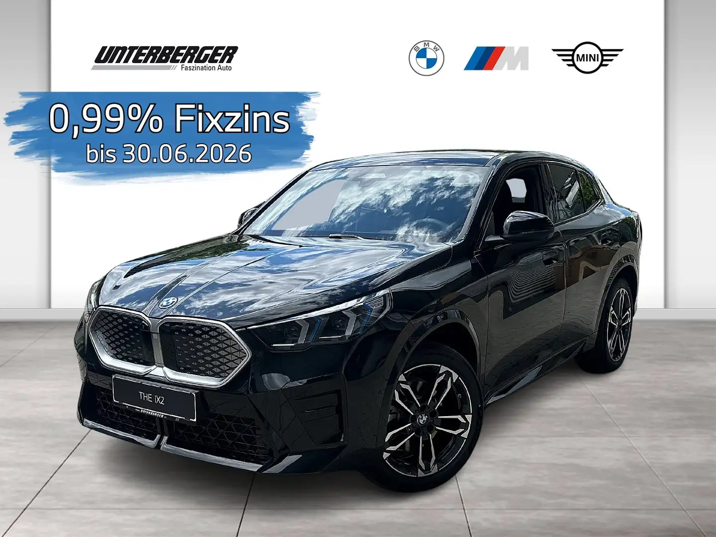 BMW iX2 0,99% Fixzins Aktion iX2 xDrive30 U10 XE2 M Sportp Schwarz - 1