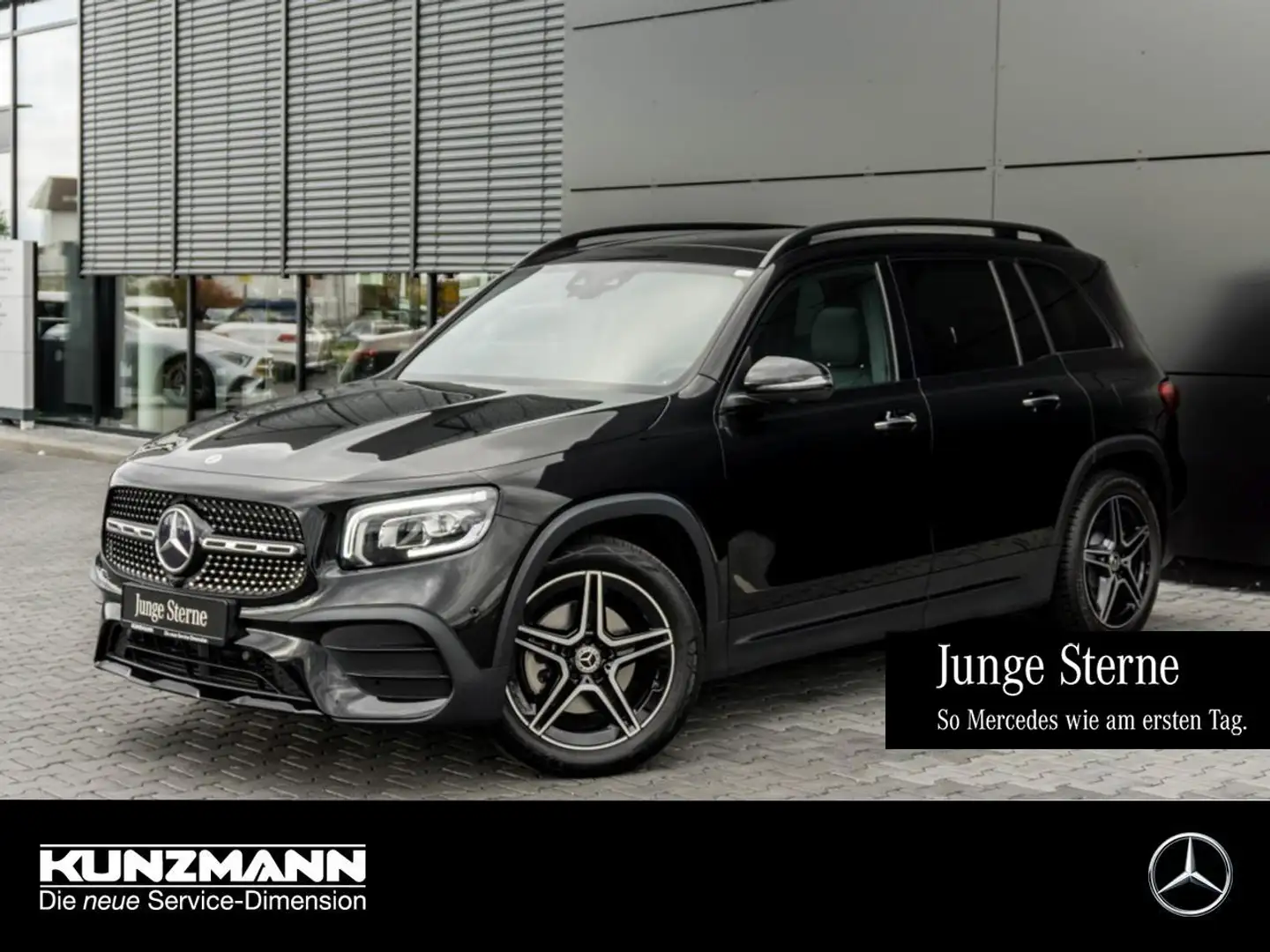 Mercedes-Benz GLB 220 d 4M AMG Night Panorama 7-Sitzer 360° Schwarz - 1