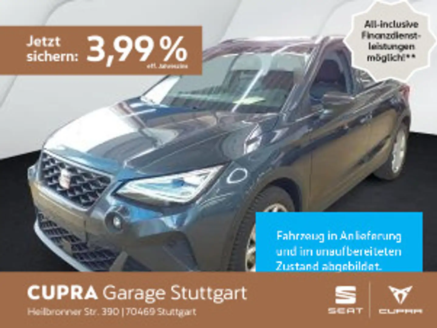 SEAT Arona Style 1.0 TSI 85 kW Grau - 1