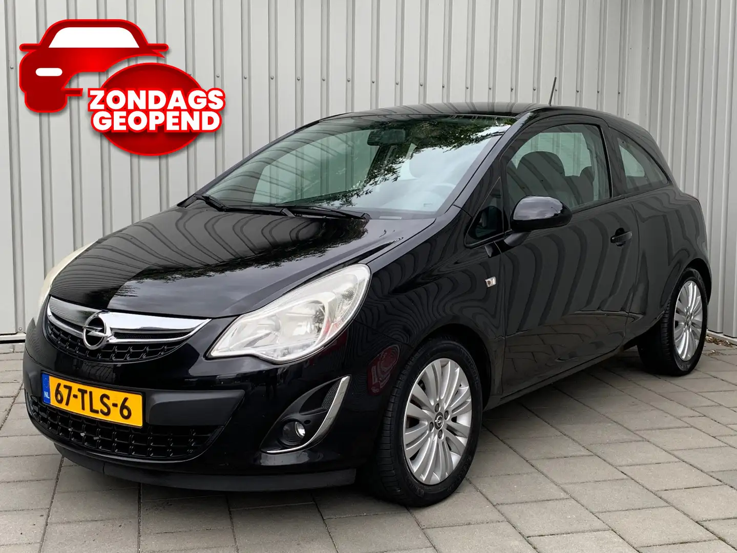 Opel Corsa 1.2-16V Cosmo|154000KM|Navigatie| Nero - 1