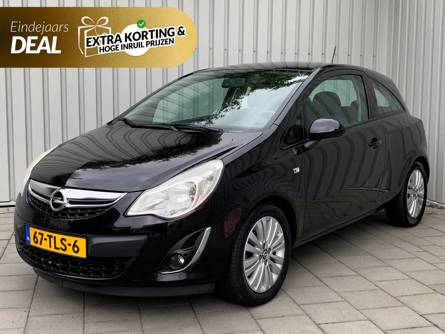Opel Corsa 1.2-16V Cosmo|154000KM|Navigatie| Noir - 1