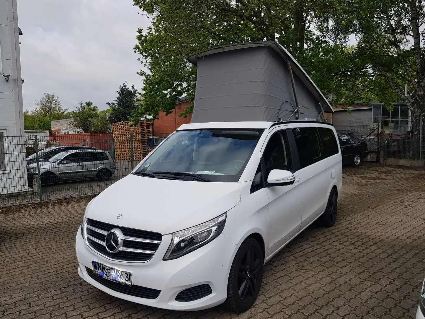 Mercedes-Benz V 250 CDI Marco Polo Küche/LED/Ahk/Distronic Blanco - 2