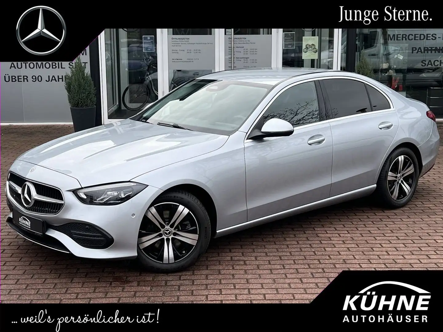 Mercedes-Benz C 220 d Avantgarde Advanced AHK Kamera Totwinkel Silber - 1