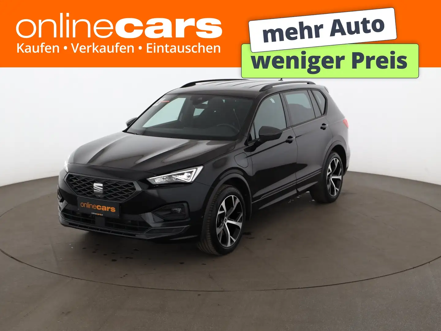 SEAT Tarraco 1.4 FR PHEV Aut LED 360-CAM AHK RADAR PDC Schwarz - 1
