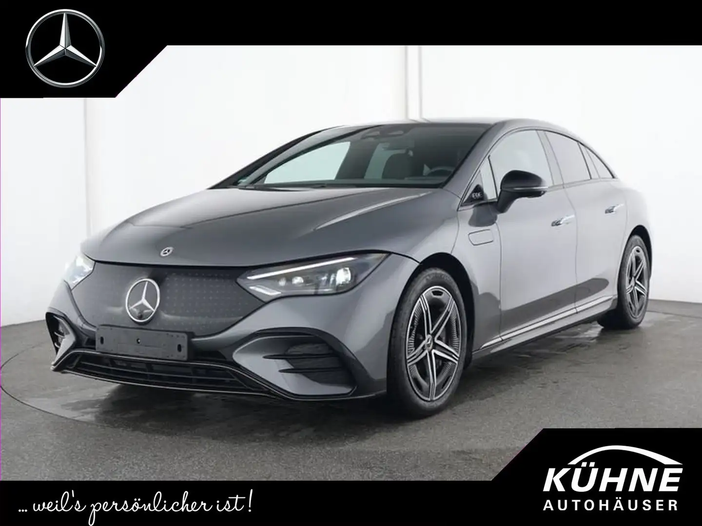 Mercedes-Benz EQE 350 4M Edition AMG Line+Airmatic+HA 10+Night Grau - 1