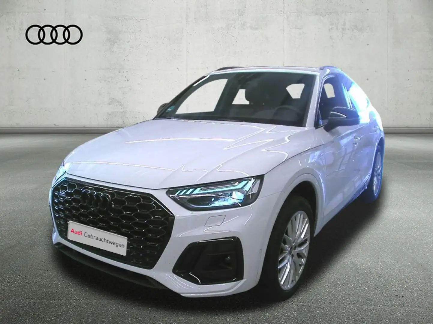 Audi Q5 Sportback 55 TFSI e S tronic S line ACC 360 Weiß - 2