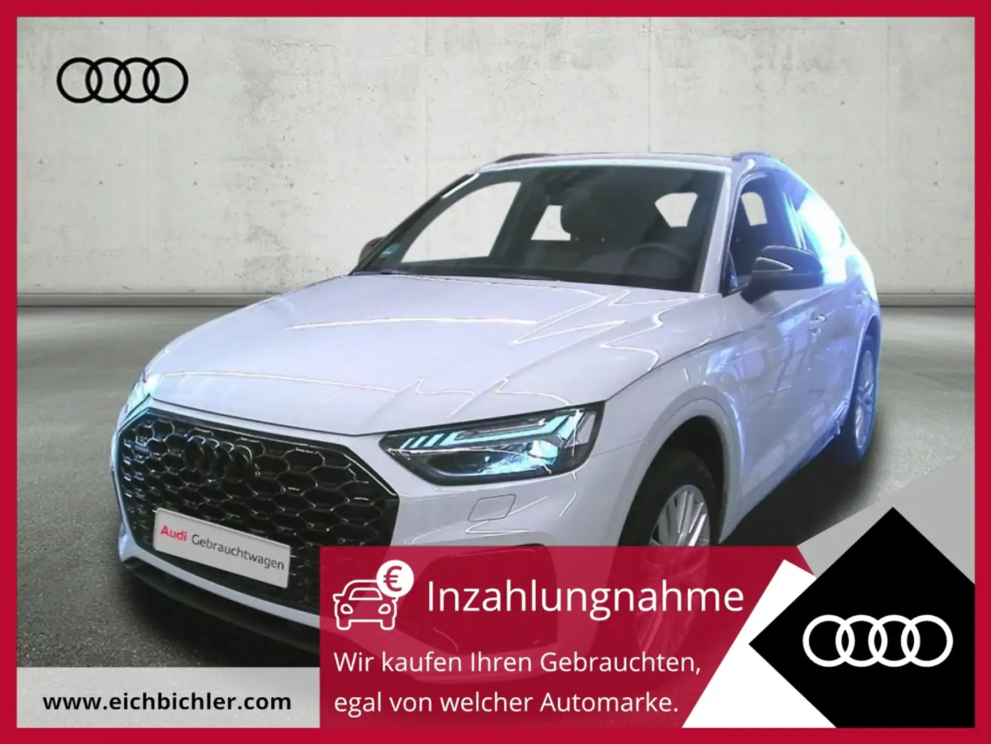 Audi Q5 Sportback 55 TFSI e S tronic S line ACC 360 Weiß - 1