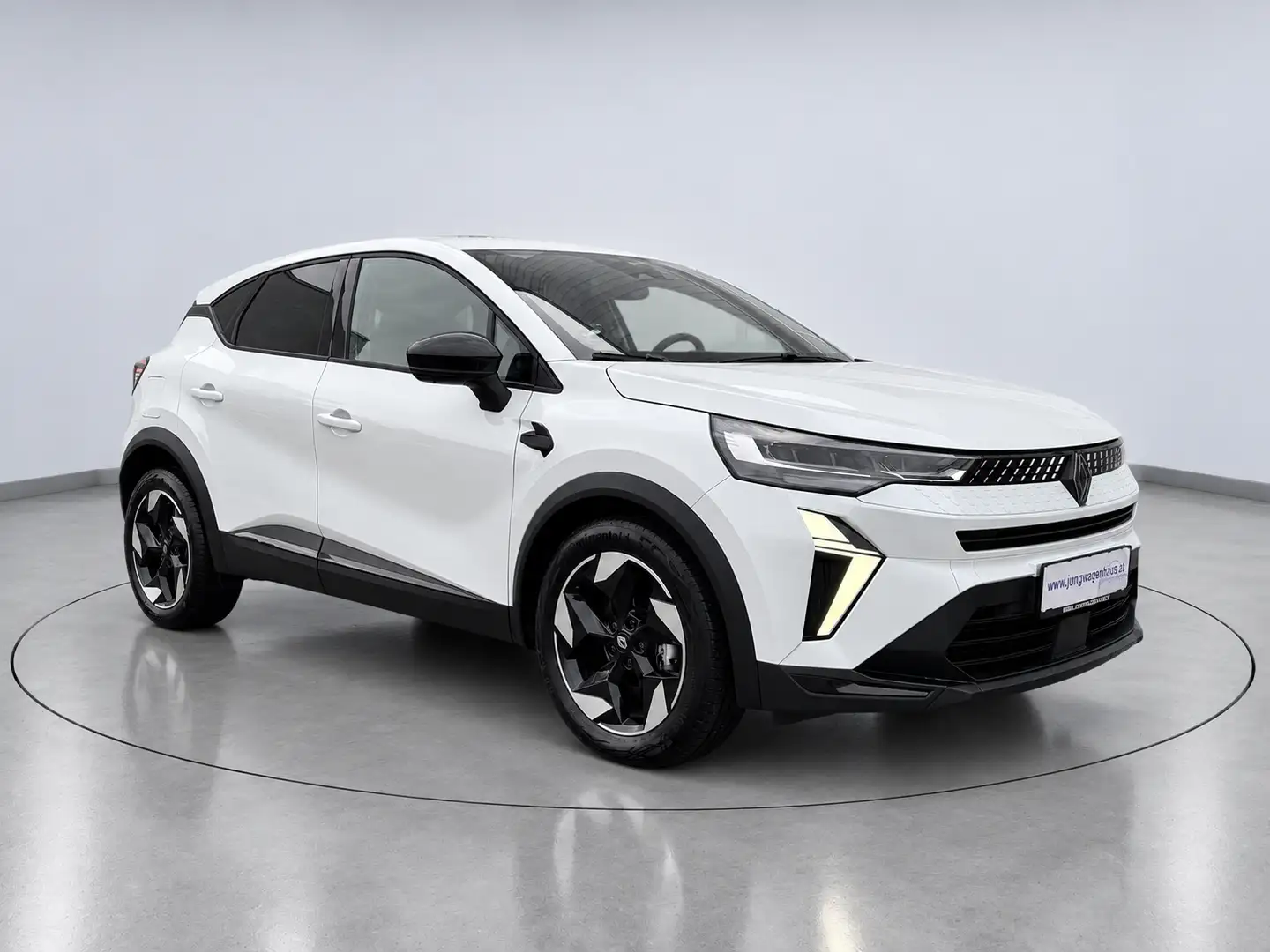 Renault Captur Mild-Hybrid 160 Techno Aut. CarPlay ACC Sitzh. Ke Weiß - 2