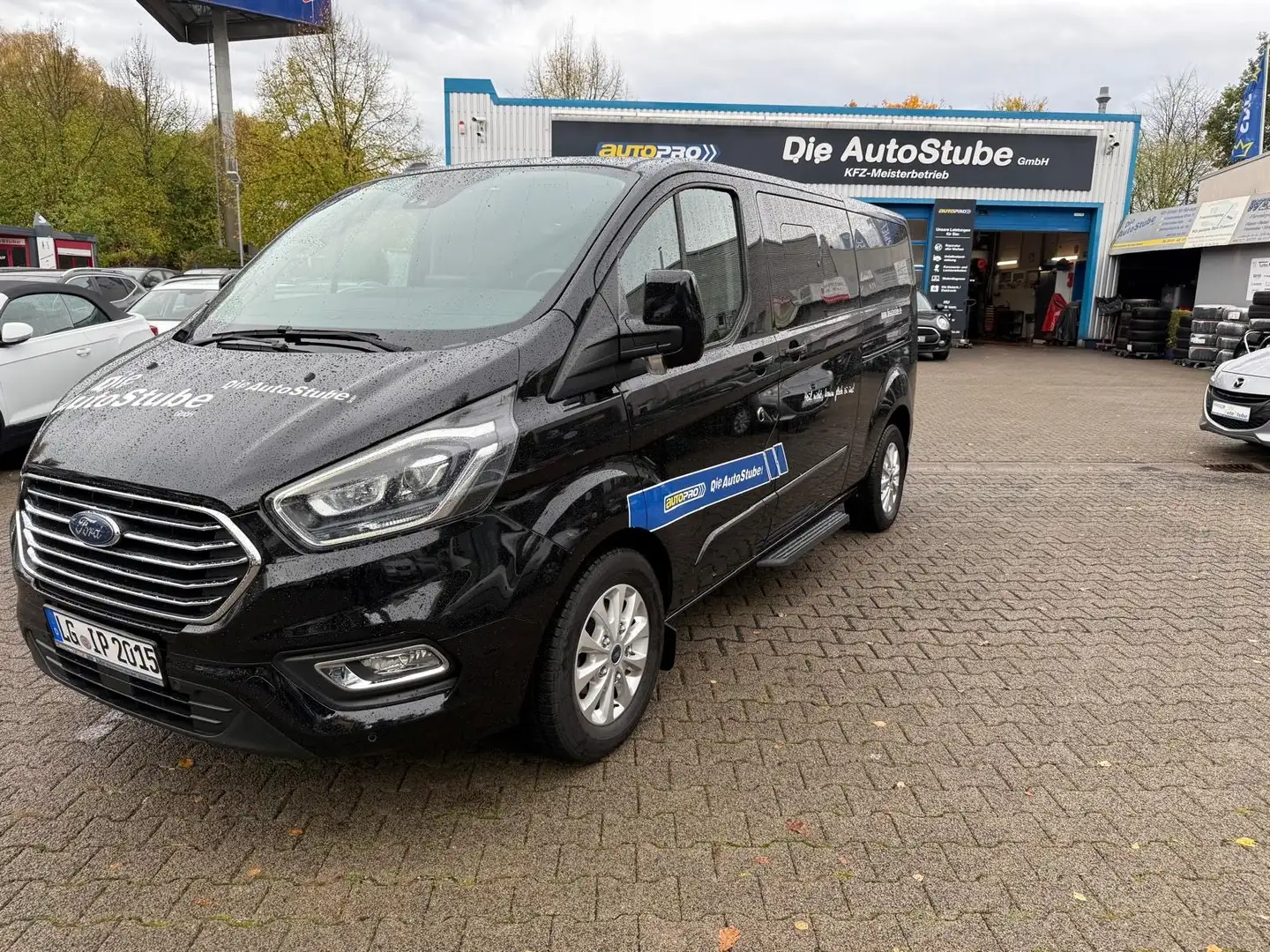 Ford Transit Custom 320 L2 Tourneo Trend mit 9 Sitzen-LED-ALU-Navi- Zwart - 2