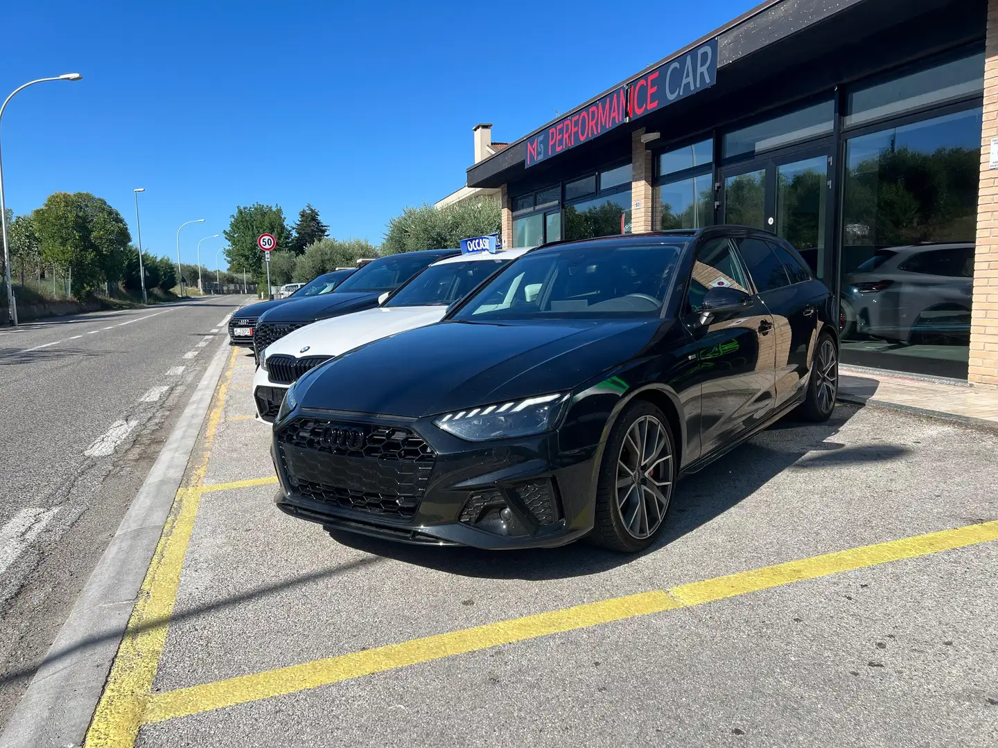 Audi A4 A4 Avant 40 2.0 tdi S line edition quattro 204cv Nero - 1