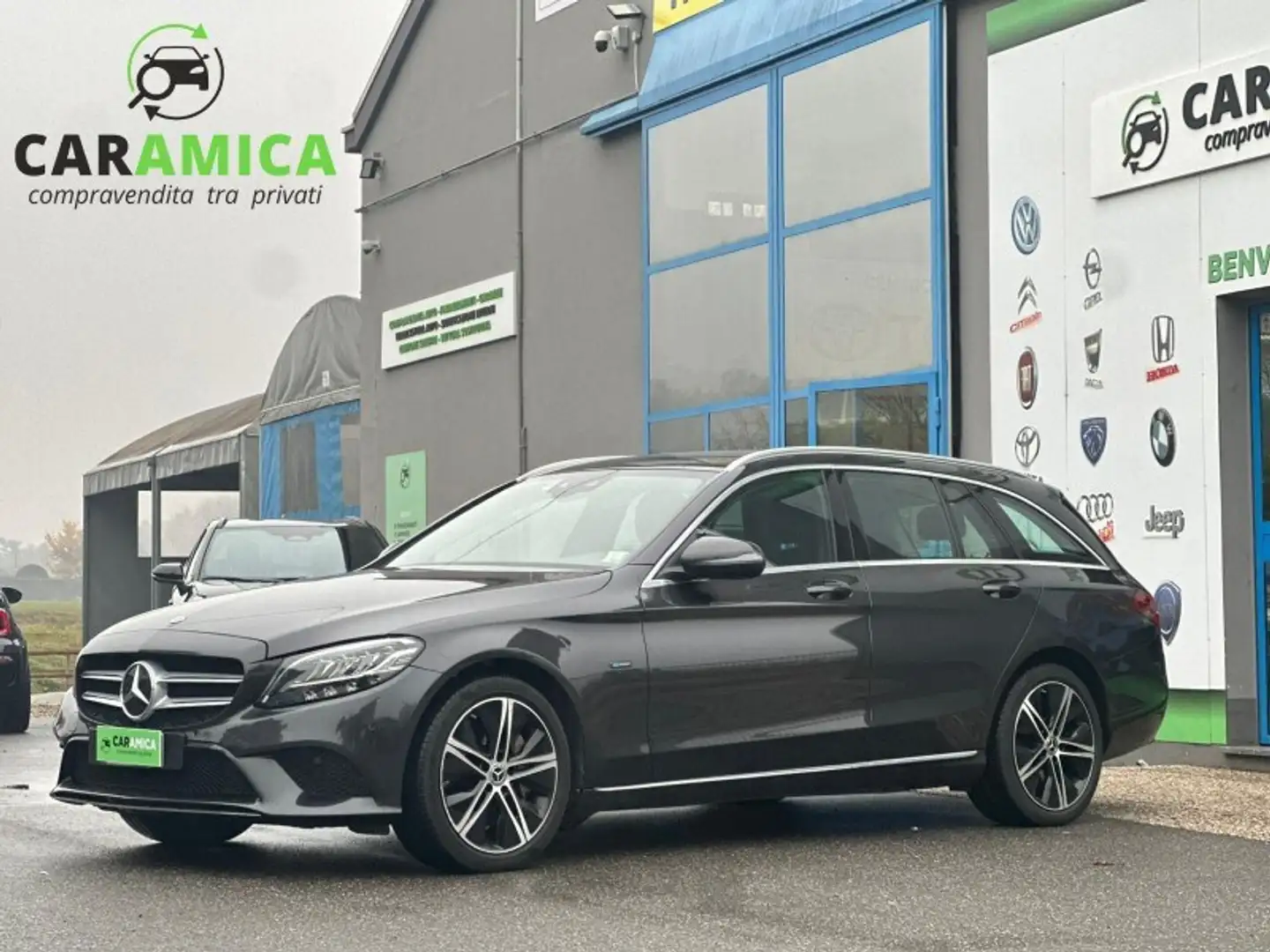 Mercedes-Benz C 300 C 300 de S.W. Auto EQ-Power Sport Plus Nero - 1