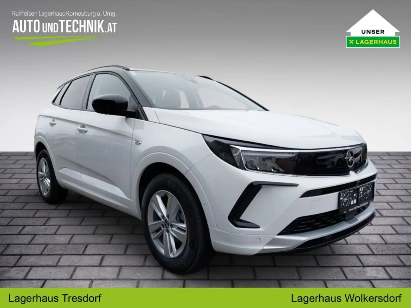 Opel Grandland , Edition, 1.2   Automatik Weiß - 2