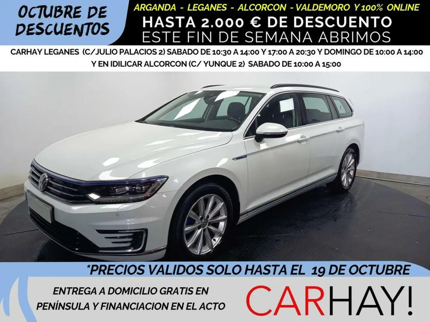 Volkswagen Passat VAR GTE 1.4 TSI BUSINESS PLUG-IN HYBRID Wit - 1