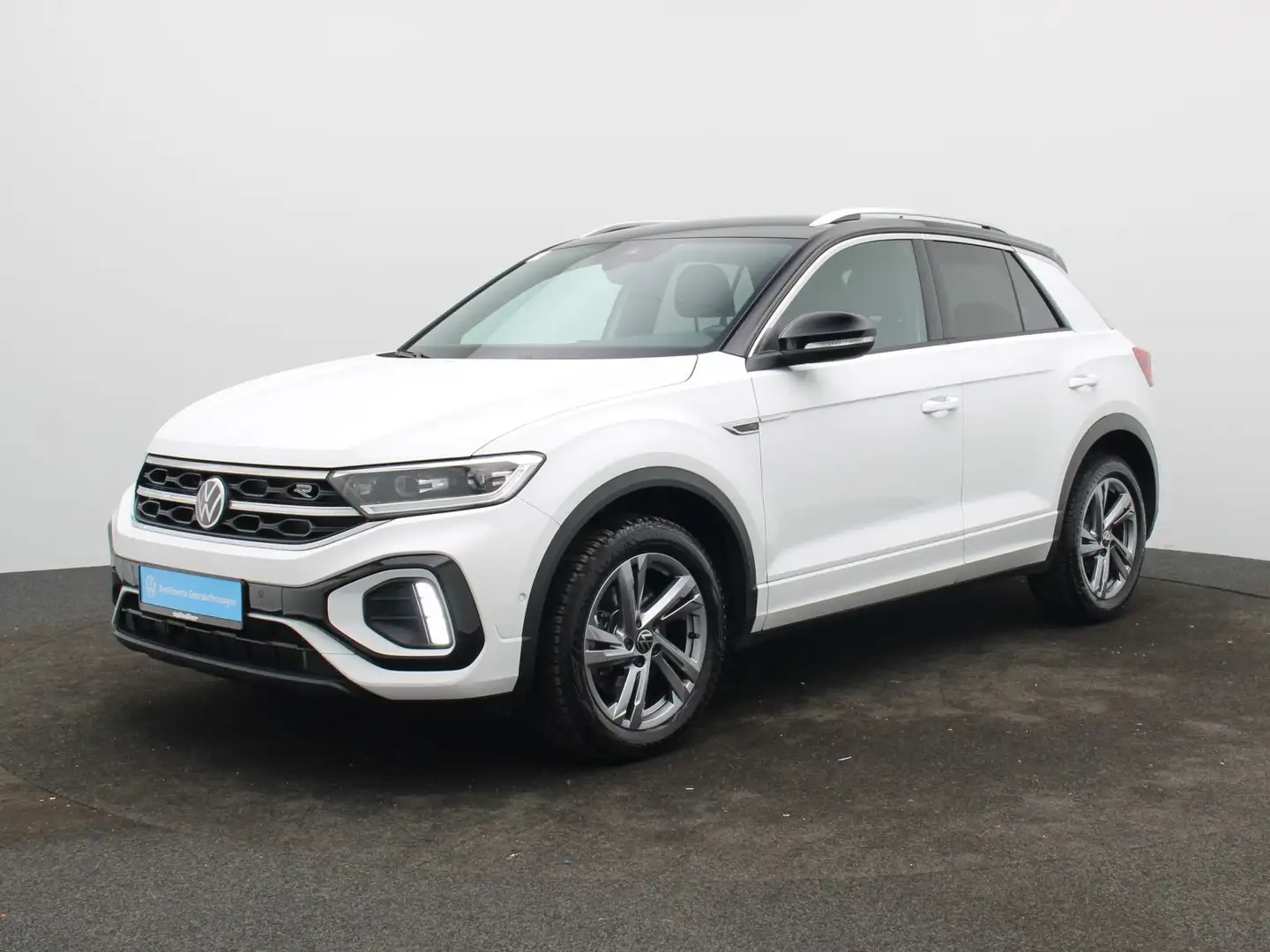 Volkswagen T-Roc R-Line 2.0 TDI DSG / LED, AHK, RFK, Navi Weiß - 2