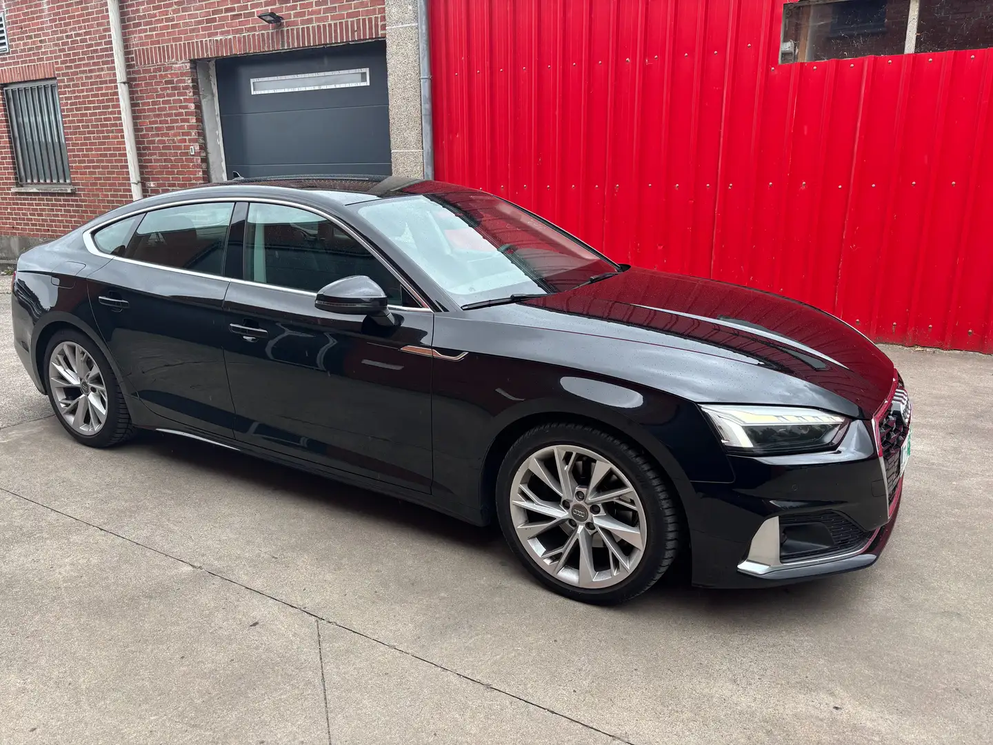 Audi A5 A5 Sportback s tronic diesel+electrique Zwart - 2