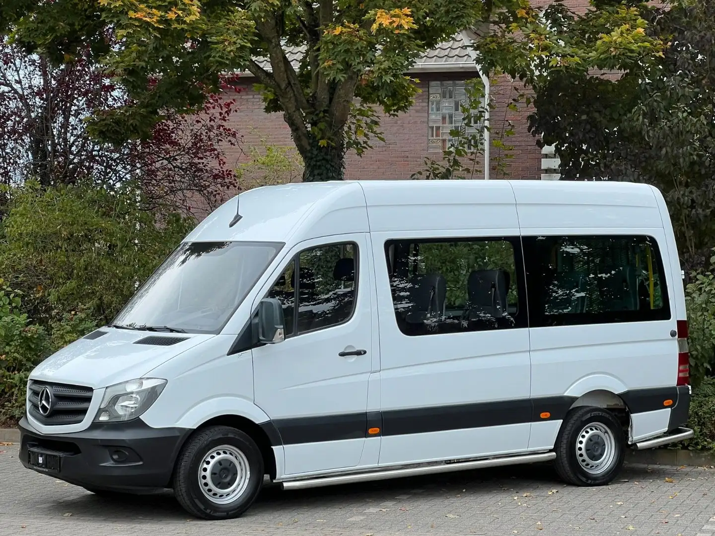 Mercedes-Benz Sprinter 314 Cdi BlueTec 9 Sitze Schiebetür Lift Weiß - 1
