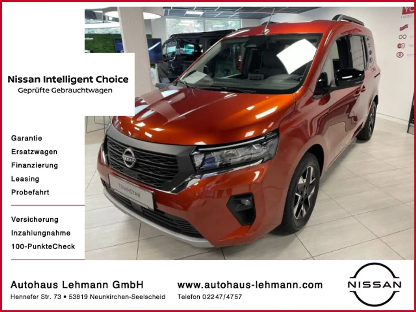 Nissan Townstar DIG-T 130 L1 Tekna AUTOMATIK Rot - 1