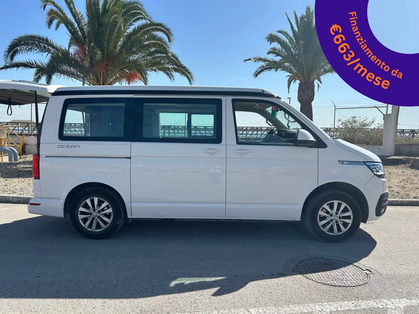 Volkswagen T6.1 California Volkswagen California | 4 Posti | Letto Tetto Weiß - 2