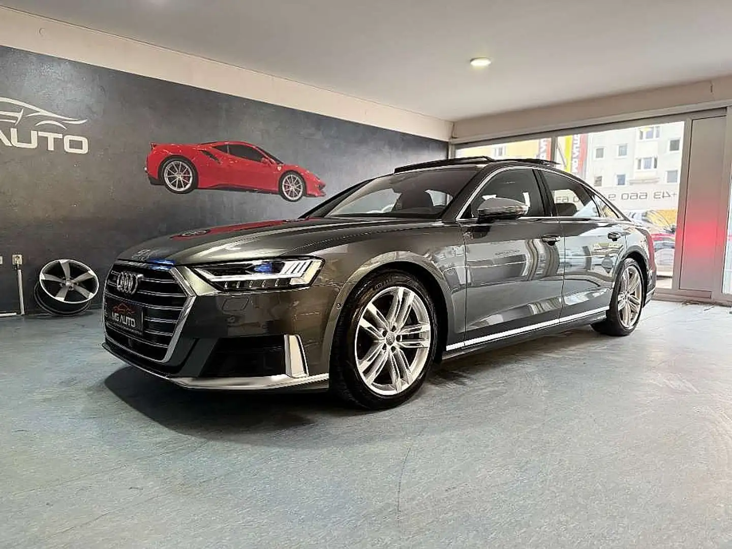 Audi S8 QUATTRO CARBON*SOFT-CLOSE*MATRIX-LED*LASER*SCHI... Сірий - 1