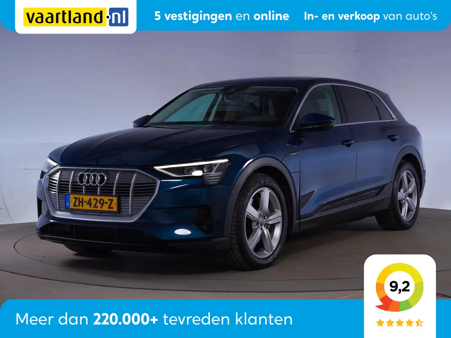 Audi e-tron 55 Quattro Advanced Pro Line Plus Aut. [ Leder Vir Blau - 1