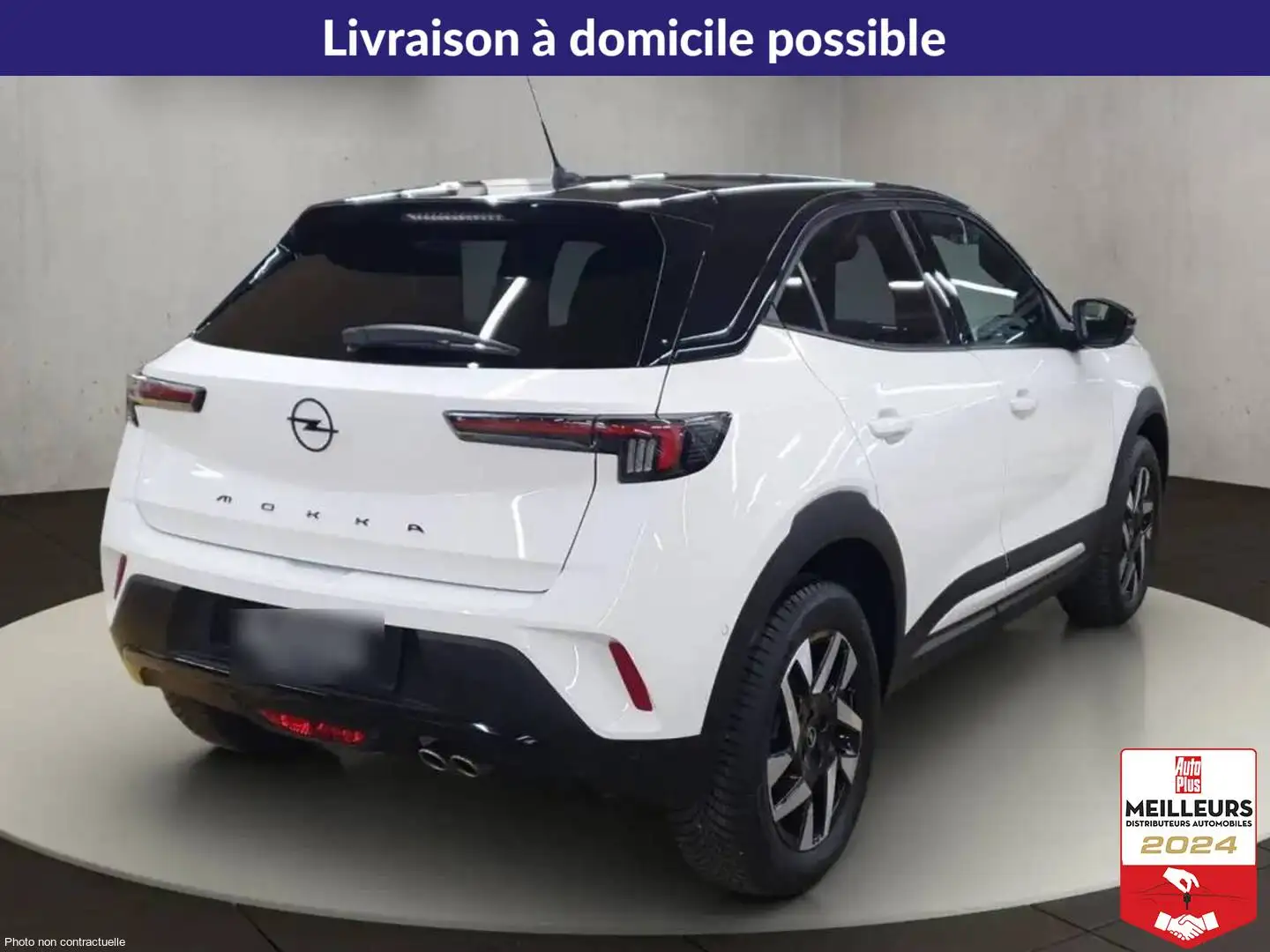 Opel Mokka Turbo Hybrid 145 e-DCT6 GS Blanc - 2
