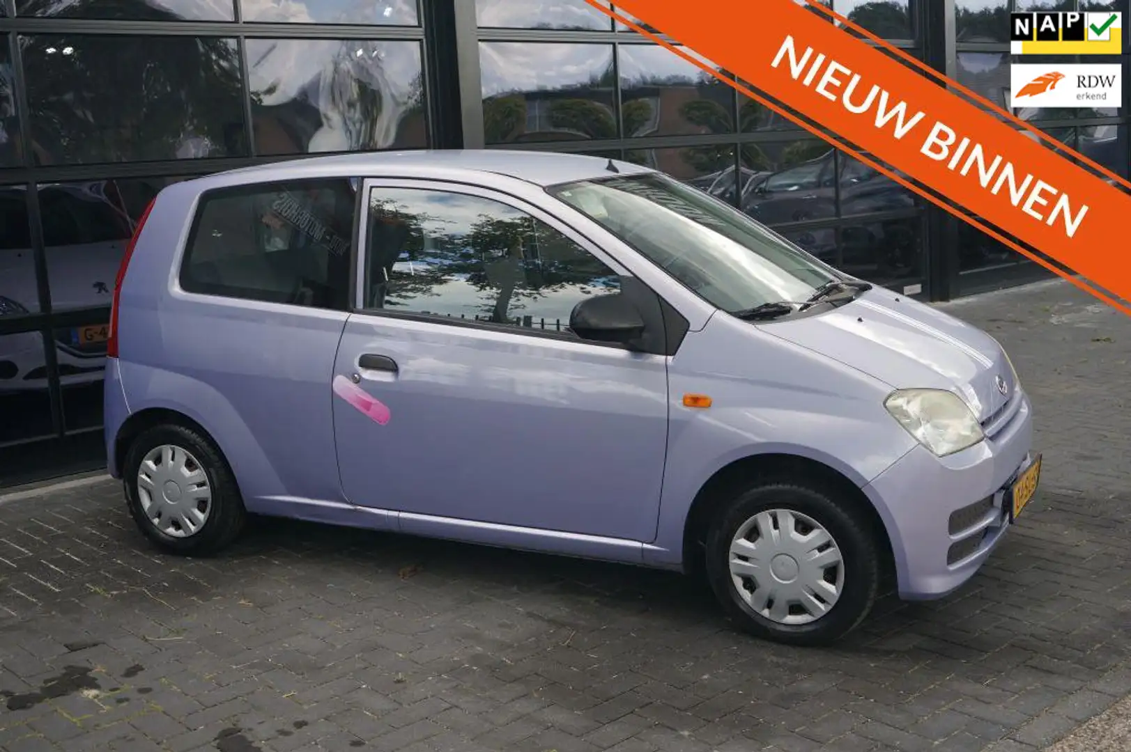 Daihatsu Cuore 1.0-12V Tokyo Automaat, Radio, Airbags Lilla - 1