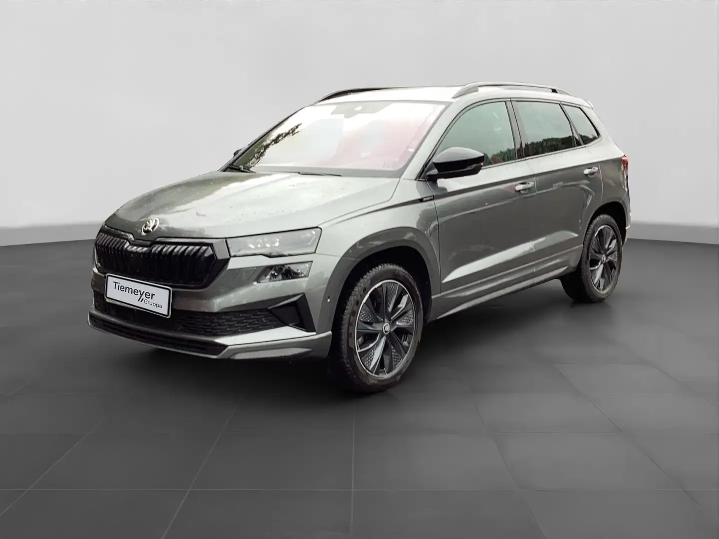 Skoda Karoq 2.0 TSI DSG 4x4 SPORTLINE LEDER AHK NAVI V Grau - 2