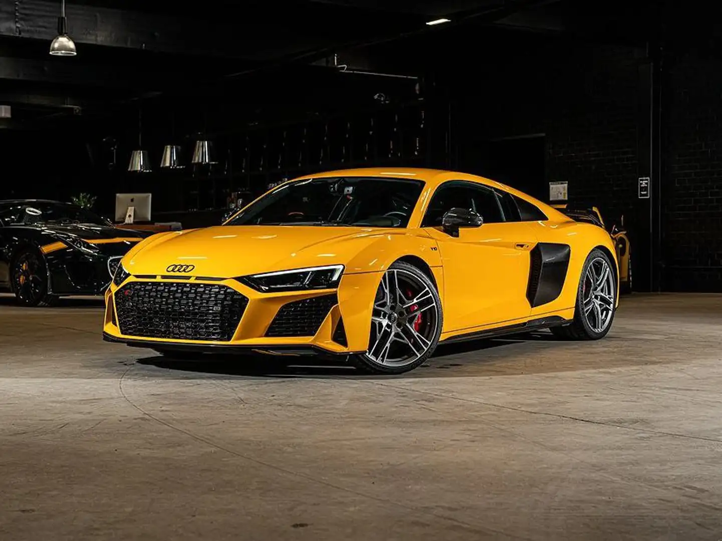 Audi R8 5.2 V10 Performance Quattro 620 ch Žlutá - 1