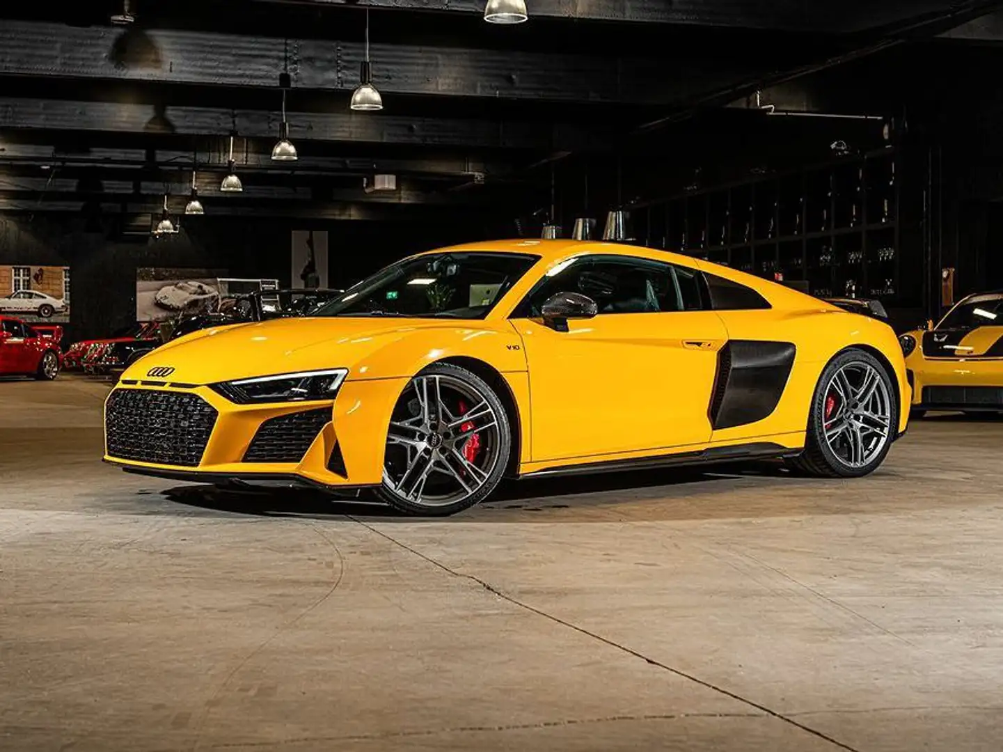 Audi R8 5.2 V10 Performance Quattro 620 ch Žlutá - 2