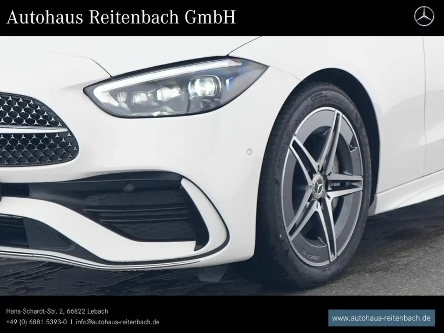 Mercedes-Benz C 300 C300 T AMG+AHK+360°+MEMO KEYLESS+AMBIENTE+TOTWIN Weiß - 2