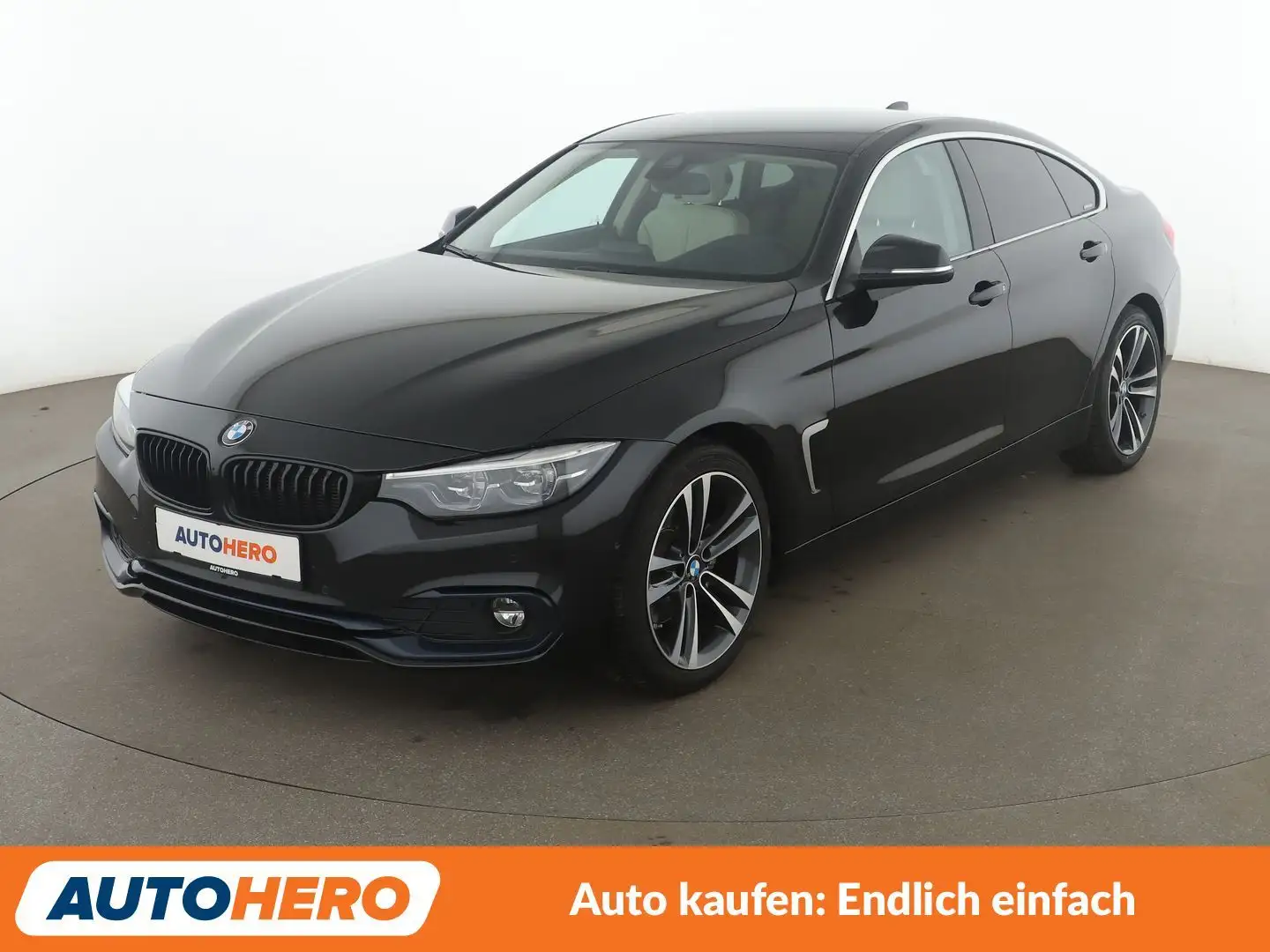 BMW 420 420d Gran Coupé Sport Line Aut.*NAVI*LED*TEMPO*CAM Schwarz - 1