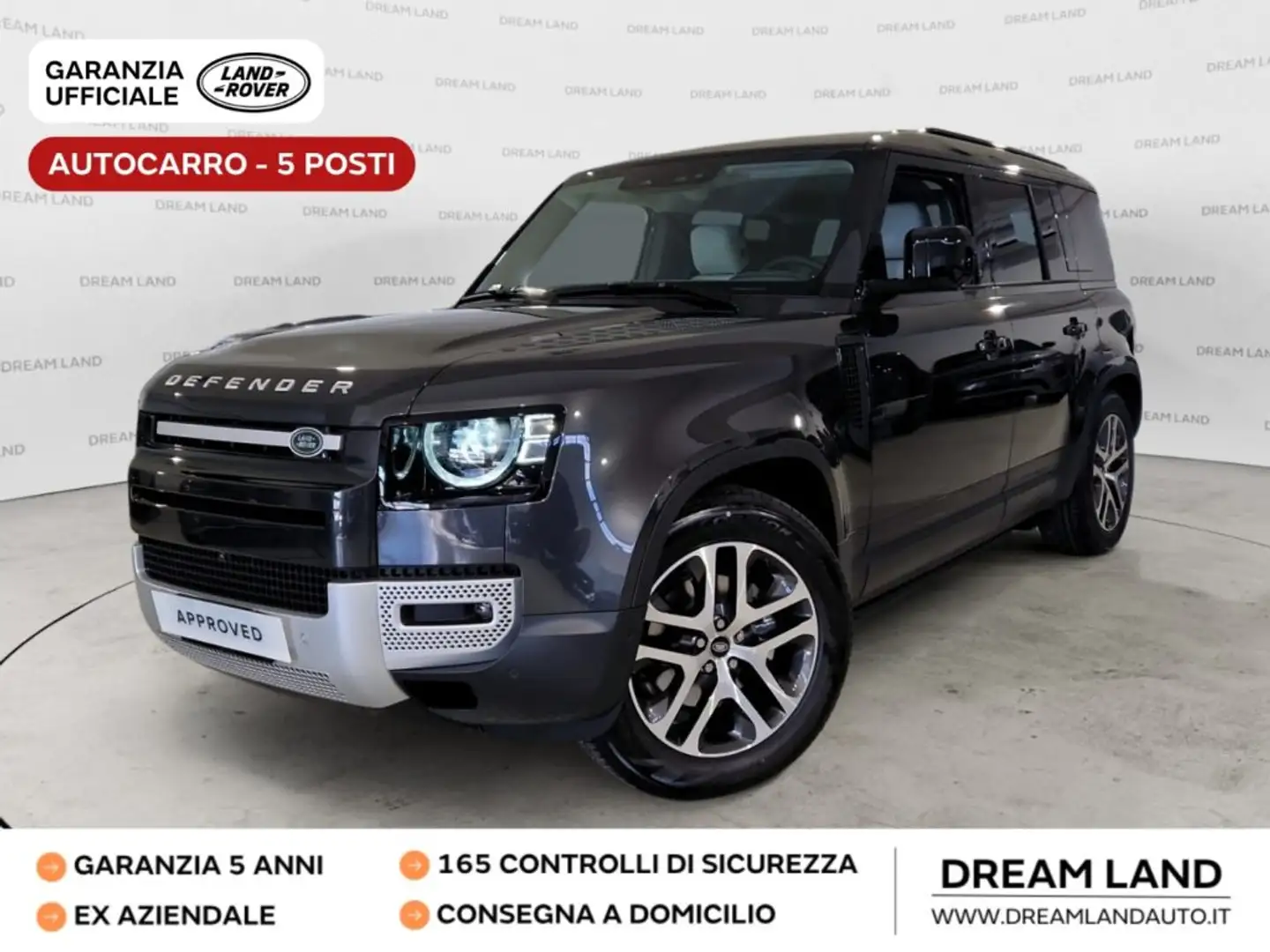 Land Rover Defender 110 3.0D I6 200CV S AUTOCARRO+IVA Gris - 1