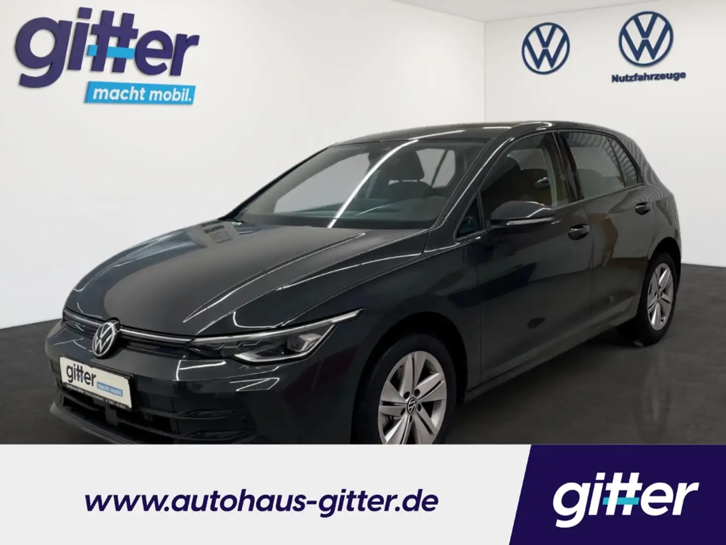 Volkswagen Golf 1.5 TSI LIFE BUSINESS LED PLUS KAMERA SITZLEHNE KL Grau - 1