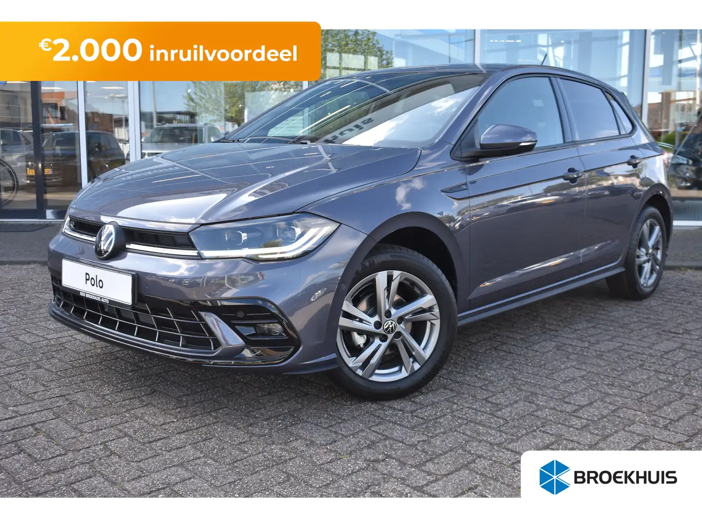 Volkswagen Polo R-Line Edition Inclusief €2000,- inruilvoordeel  | Gris - 1