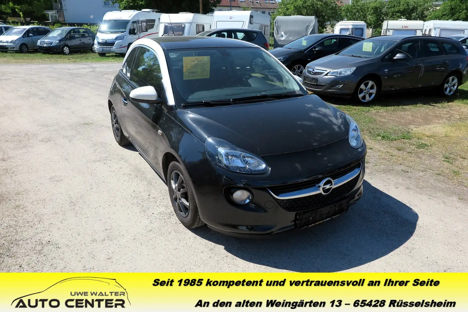 Opel Adam 1.4 Glam - Scheckheft - Panoramaglasdach - PDC Noir - 1