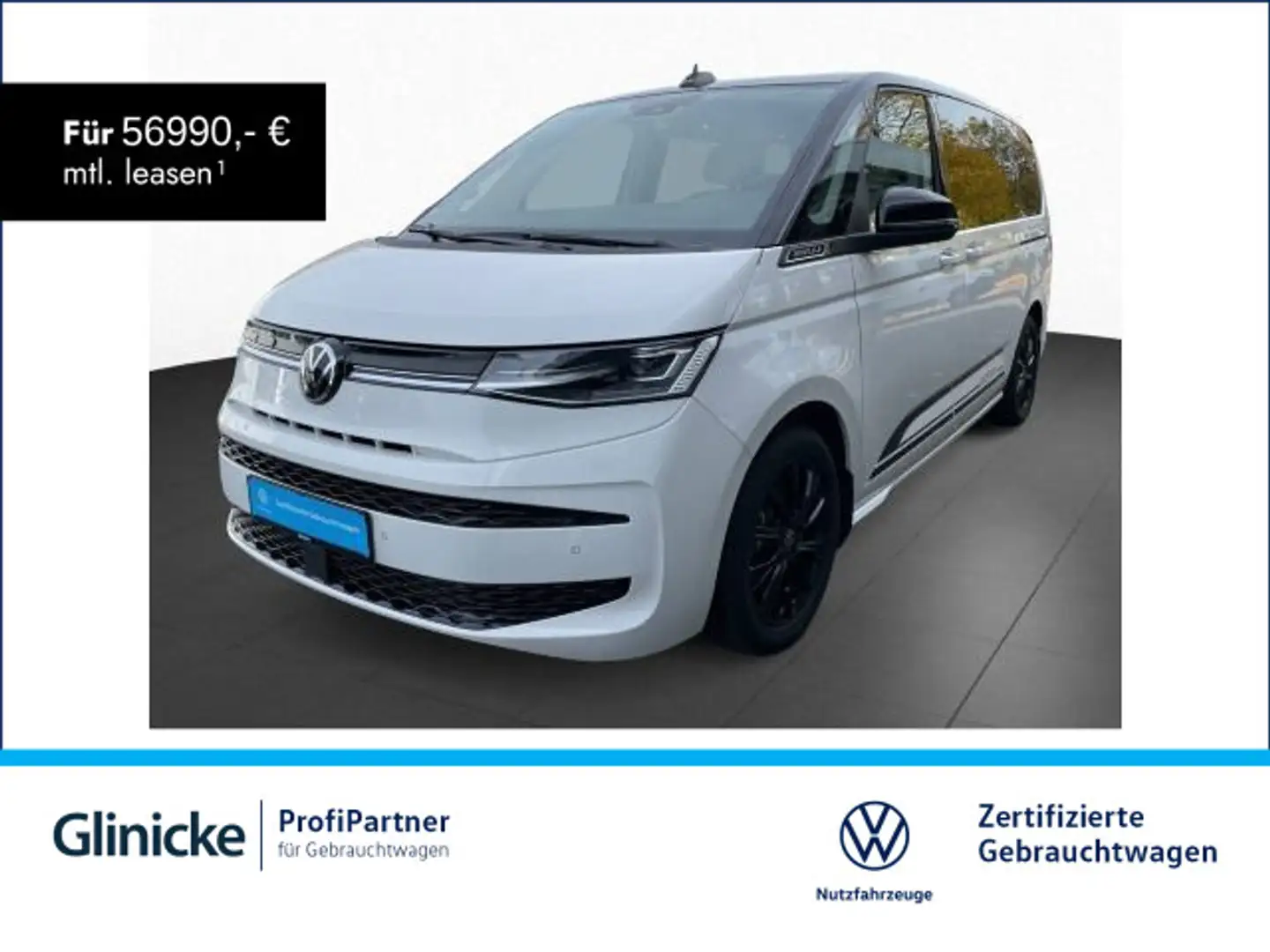 Volkswagen T7 Multivan Edition 2.0 TDI DSG LÜ NAVI IQ.Light 7- Weiß - 1